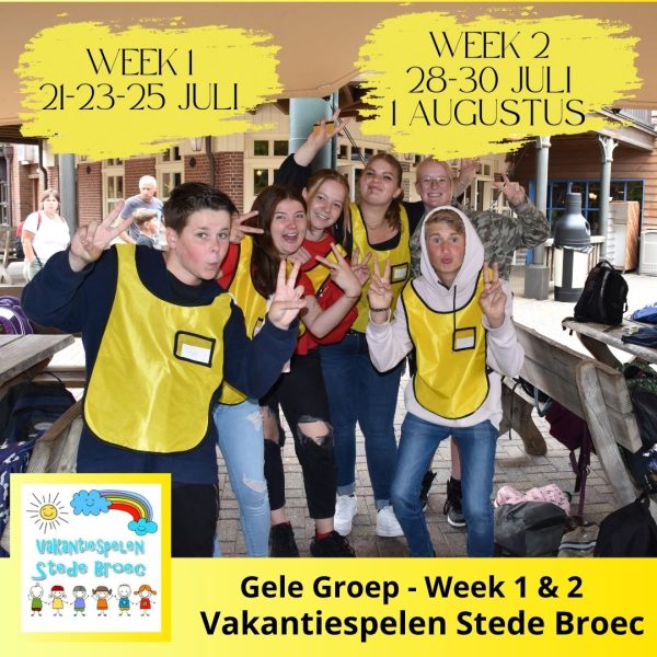 Geel week 1 & Week 2
